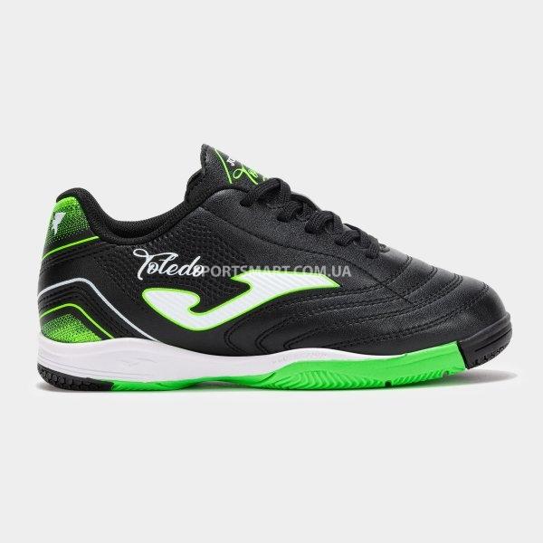 Сороконіжки дитячі JOMA TOJW2501IN Toledo Jr 2501 Black Indoor