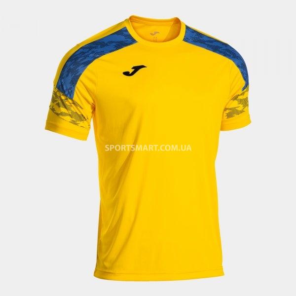 Футболка JOMA 104263.907 Championship Viii Short Sleeve T-shirt Yellow Roya