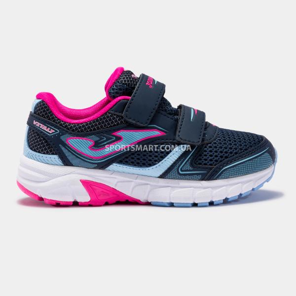 Кросівки дитячі Joma JVITW2233V Vitaly Jr 2233 Navy Fuchsia