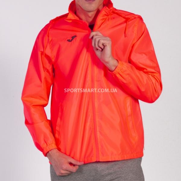 Куртка вітрозахисна Joma 100087.040 Rainjacket Iris Dark Orange Fluor