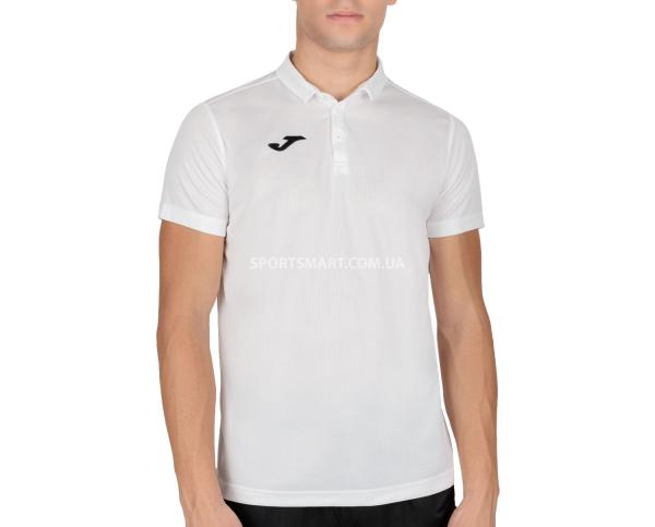 Футболка поло Joma 100437.200 Polo Shirt Hobby White S/s
