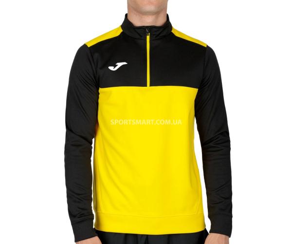 Реглан JOMA 100947.901 Sweatshirt 1/2 Zipper Winner Yellow-black