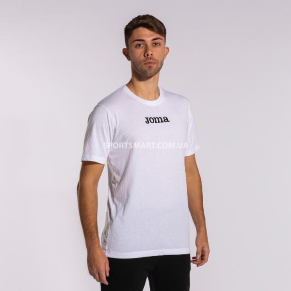 Футболка JOMA 100912.200 Lille T-shirt Cotton White S/s -pack 10-