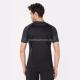 Футболка Joma 101508.110 Essential Ii T-shirt Black-anthracite S/s