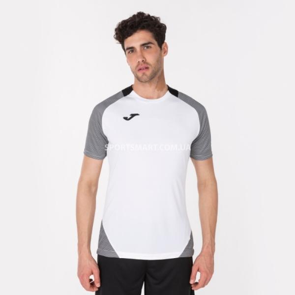 Футболка Joma 101508.201 Essential Ii T-shirt White-black S/s
