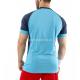 Футболка Joma 101604.013 Supernova Ii T-shirt Fluor Turquoise-dark Navy S/s