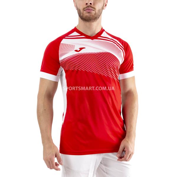 Футболка JOMA 101604.602 Supernova Ii T-shirt Red-white S/s