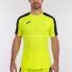 Футболка JOMA 101656.061 Academy T-shirt Fluor Yellow-black S/s