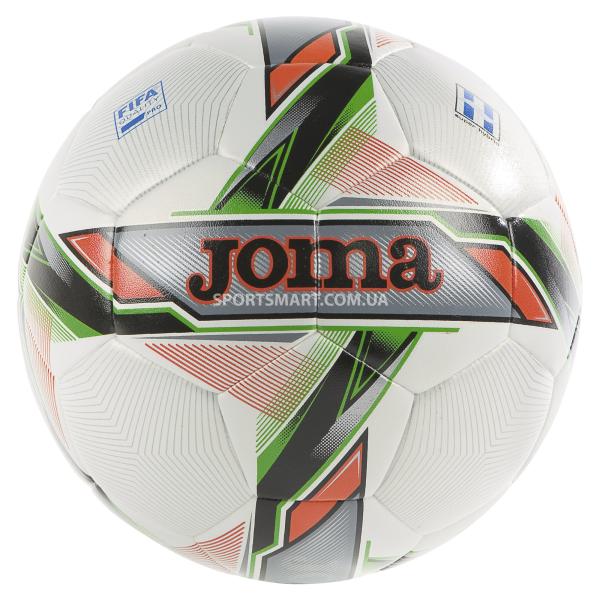 Мяч Joma 400310.150 Soccer Ball Grafity White-green Size 62
