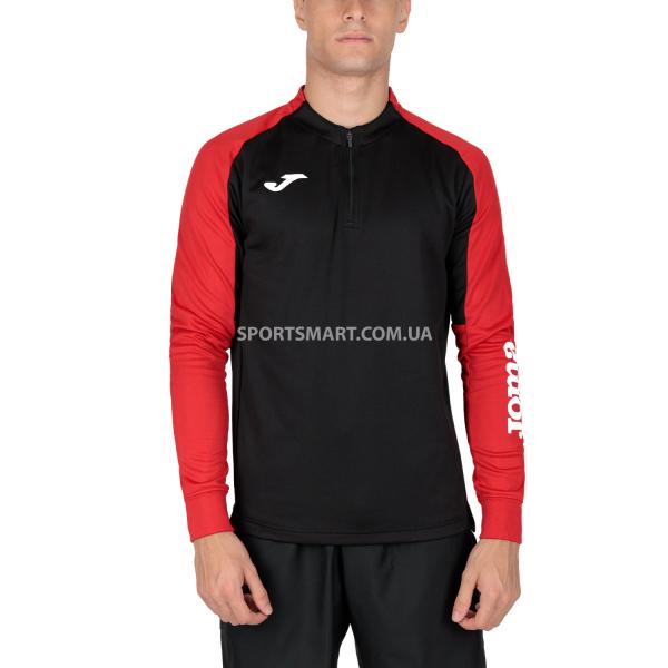 Реглан Joma 102749.106 Eco Championship Sweatshirt Black Red