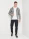 Олімпійка Joma 101303.150 Jacket Hoodie Menfis Dark Melange