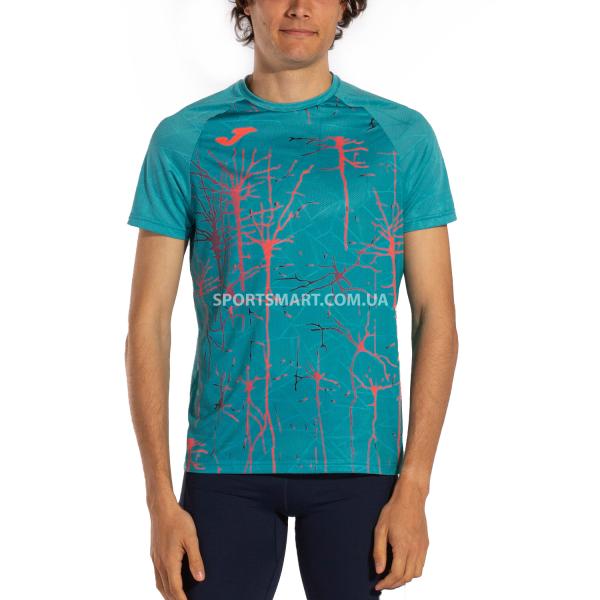 Футболка Joma 102755.725 Elite Ix Short Sleeve T-shirt Turquoise