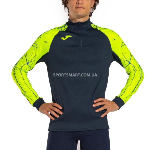 Реглан Joma 102756.321 Elite Ix Sweatshirt Navy Fluor Yellow