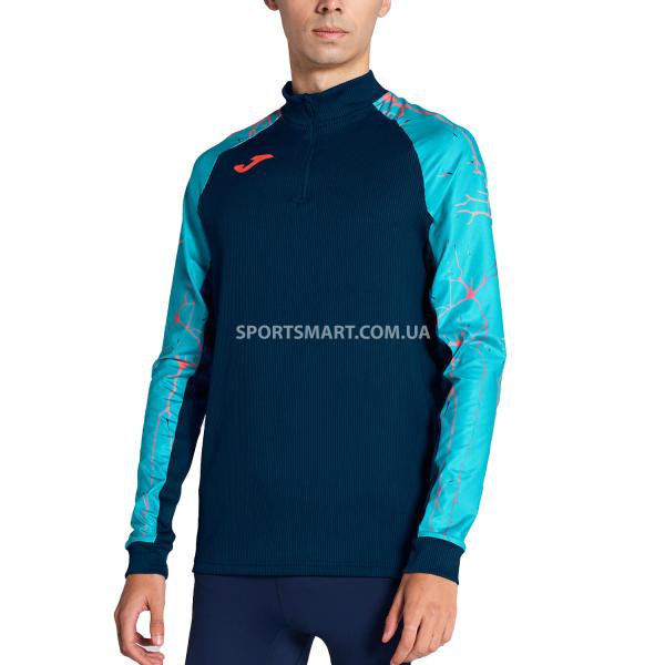 Реглан JOMA 102756.334 Elite Ix Sweatshirt Navy Turquoise