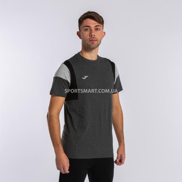 Футболка Joma 102735.151 Confort Iii Short Sleeve T-shirt Melange Grey
