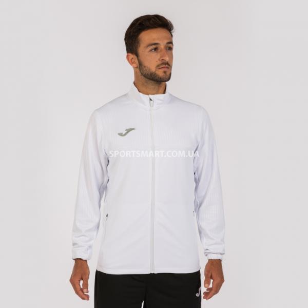 Олімпійка Joma 102744.200 Montreal Full Zip Sweatshirt White