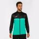 Олімпійка Joma 102744.440 Montreal Full Zip Sweatshirt Green Black