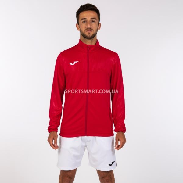Олімпійка Joma 102744.600 Montreal Full Zip Sweatshirt Red