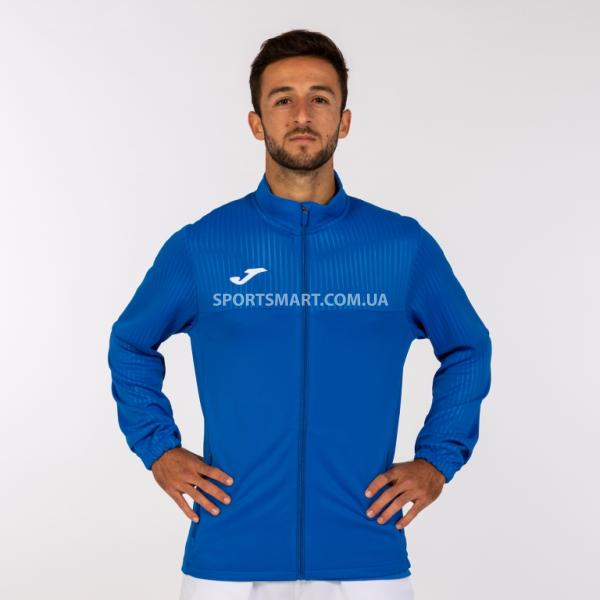 Олімпійка Joma 102744.700 Montreal Full Zip Sweatshirt Royal