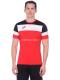 Футболка JOMA 101534.601 Crew Iv T-shirt Red-black S/s