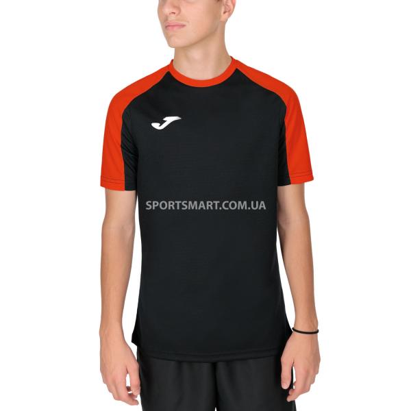 Футболка JOMA 102748.106 Eco Championship Short Sleeve T-shirt Black Red