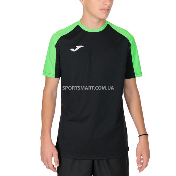 Футболка Joma 102748.117 Eco Championship Short Sleeve T-shirt Black Fluor 