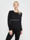 Реглан JOMA 901611.100 Organic Long Sleeve T-shirt Black