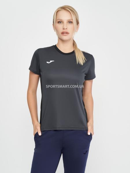 Футболка Joma 901677.151 Winner Ii Short Sleeve T-shirt Anthracite