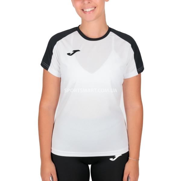 Футболка JOMA 901690.201 Eco Championship Short Sleeve T-shirt White Black