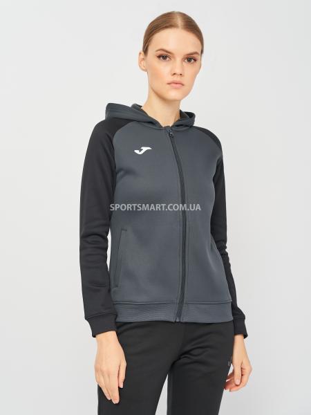 Олімпійка Joma 901336.151 Academy Iv Zip-up Hoodie Anthracite Black