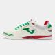 Футзалки Joma TOPS2202IN Top Flex 2202 White Green Indoor