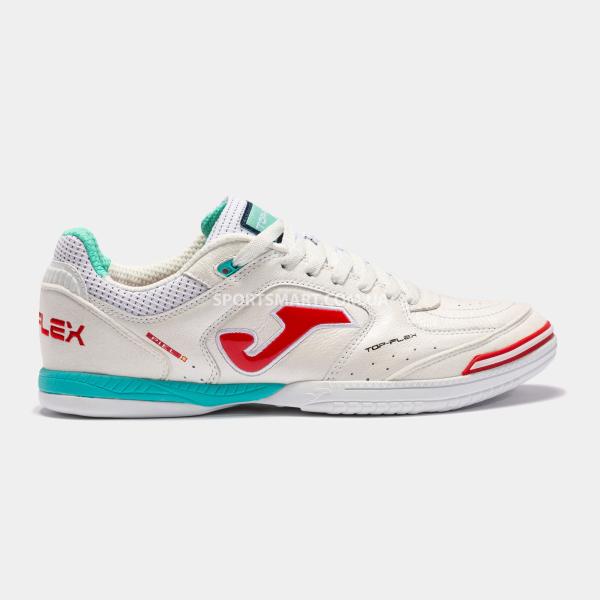 Футзалки Joma TOPW2242IN Top Flex 2242 White Turquoise Indoor