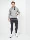 Реглан Joma 101962.281 Confort Ii Hoodie Melange Gray Black