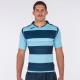 Футболка JOMA 100735.312 T-shirt Prorugby Ii Navy-skyblue S/s