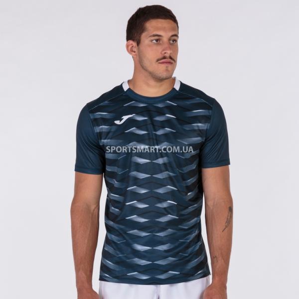 Футболка JOMA 101290.332 Myskin Academy T-shirt Dark Navy S/s