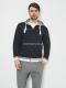 Олімпійка Joma 101963.111 Confort Ii Zip-up Hoodie Black Grey