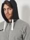 Олімпійка JOMA 101963.281 Confort Ii Zip-up Hoodie Melange Grey Black