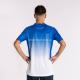 Футболка JOMA 102764.207 Tiger Iv Short Sleeve T-shirt White Royal