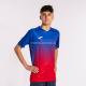 Футболка JOMA 102764.607 Tiger Iv Short Sleeve T-shirt Red Royal