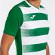 Футболка Joma 102838.452 Europa V Short Sleeve T-shirt Green White