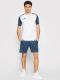 Футболка Joma 101968.203 Academy Iv Short Sleeve T-shirt White Navy