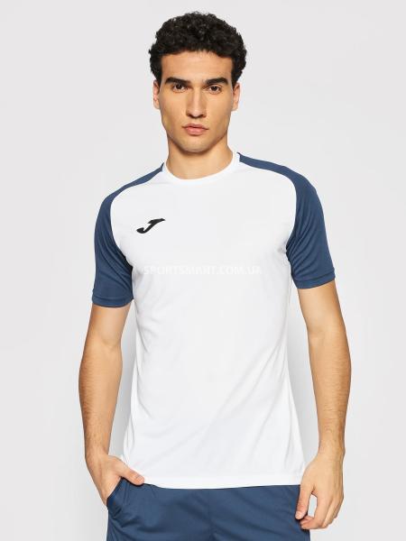 Футболка Joma 101968.203 Academy Iv Short Sleeve T-shirt White Navy