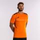 Футболка Joma 103081.881 Championship Vii Short Sleeve T-shirt Orange Black