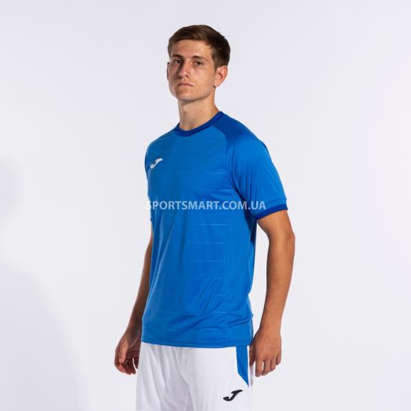 Футболка Joma 103239.700 Gold V Short Sleeve T-shirt Royal