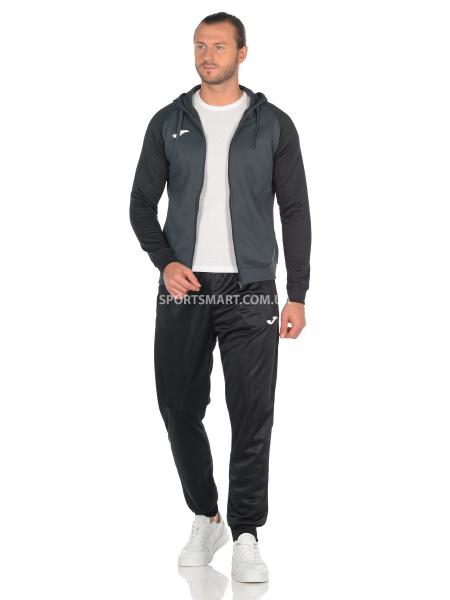 Олімпійка JOMA 101967.151 Academy Iv Zip-up Hoodie Anthracite Black