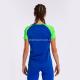 Футболка Joma 901811.722 Elite X Short Sleeve T-shirt Royal Fluor Green