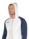 Олімпійка Joma 101967.203 Academy Iv Zip-up Hoodie White Navy
