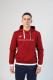 Реглан JOMA 101962.672 Confort Ii Hoodie Burgundy White