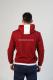 Реглан JOMA 101962.672 Confort Ii Hoodie Burgundy White
