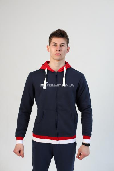 Олімпійка JOMA 101963.336 Confort Ii Zip-up Hoodie Navy Red
